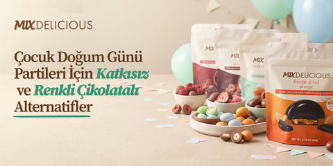 Çocuklar İçin Renkli Drajeler ve Doğum Günü İkram Fikirleri için detayları görüntüle Çocuklar İçin Renkli Drajeler ve Doğum Günü İkram Fikirleri