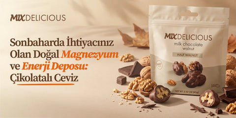 Çikolatalı Ceviz Faydaları: Ceviz, Magnezyum ve Çikolata